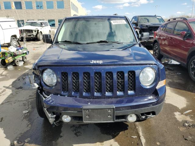 1C4NJRFB0ED537273 - 2014 JEEP PATRIOT LATITUDE BLUE photo 5