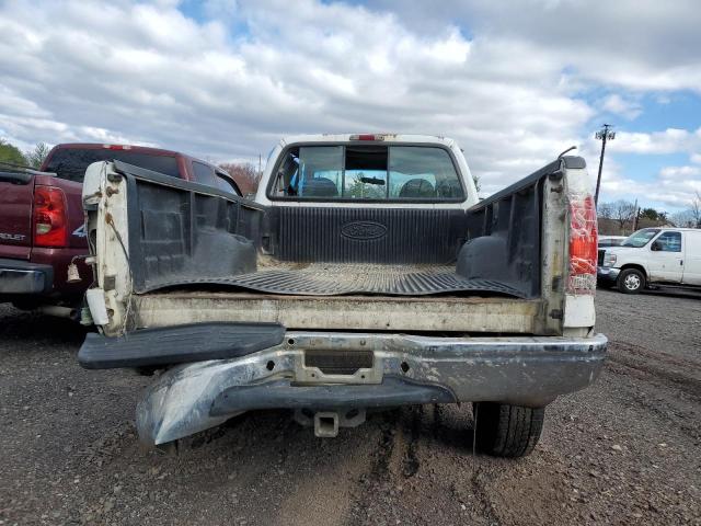 1FTSX31L11EA41255 - 2001 FORD F350 SRW SUPER DUTY WHITE photo 6