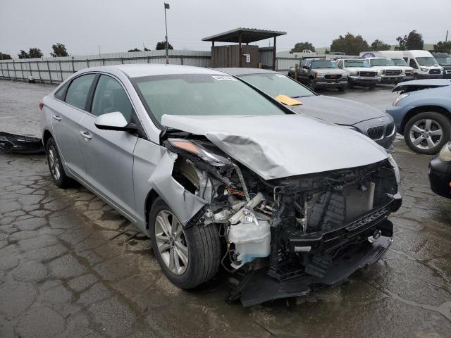 5NPE24AF3HH518127 - 2017 HYUNDAI SONATA SE SILVER photo 4