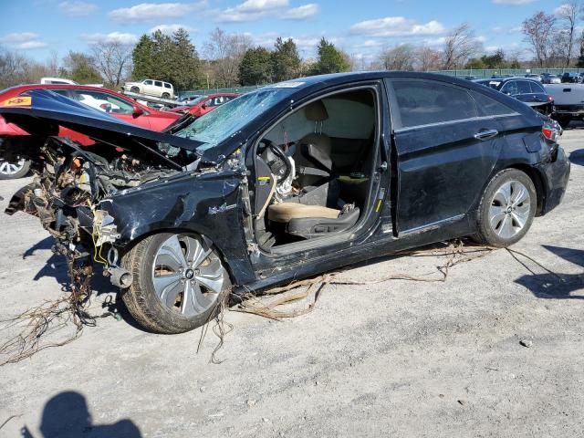 KMHEC4A49DA094042 - 2013 HYUNDAI SONATA HYBRID BLACK photo 1