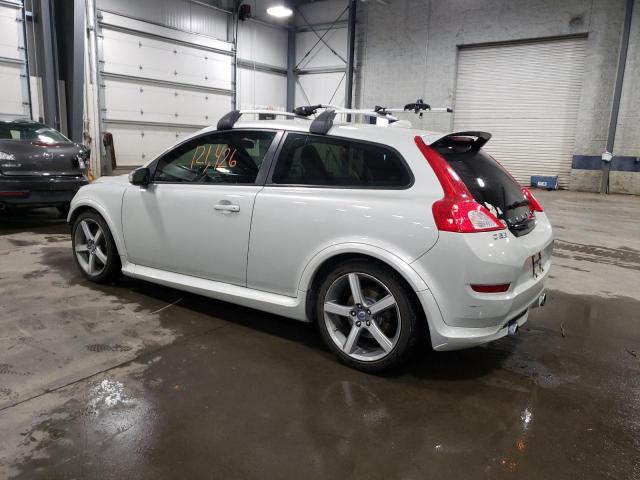 YV1672MK7C2268883 - 2012 VOLVO C30 T5 SILVER photo 2