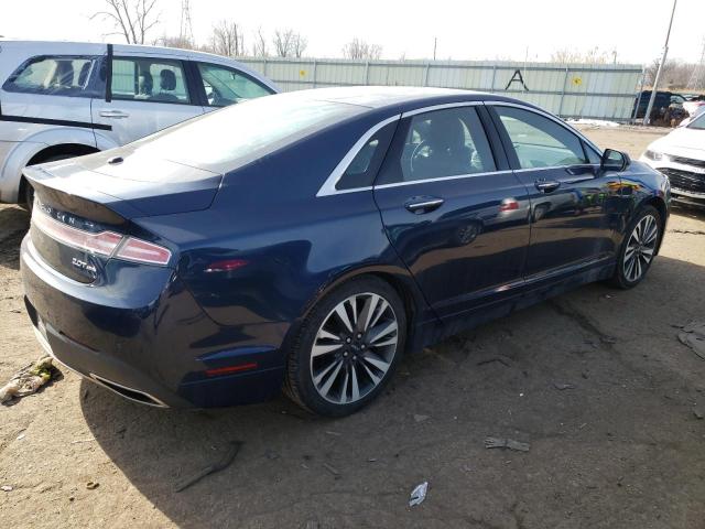 3LN6L5F90HR618964 - 2017 LINCOLN MKZ RESERVE BLUE photo 3