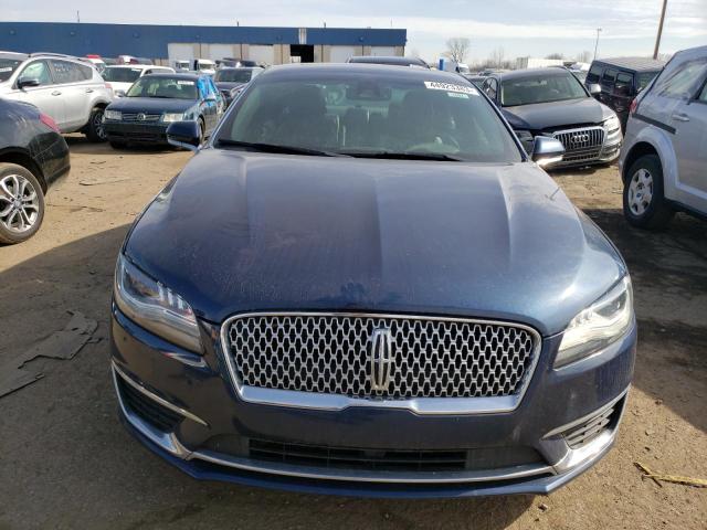 3LN6L5F90HR618964 - 2017 LINCOLN MKZ RESERVE ლურჯი ფოტო 5