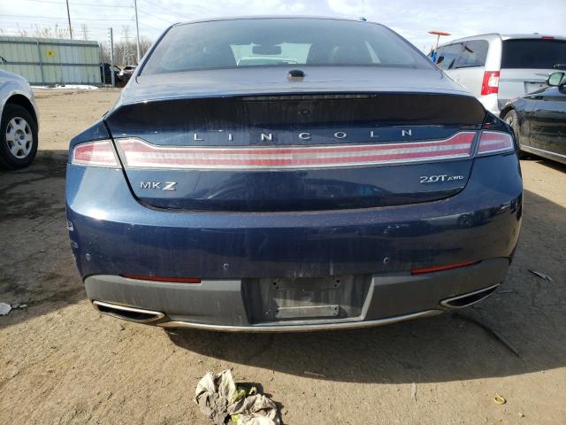 3LN6L5F90HR618964 - 2017 LINCOLN MKZ RESERVE ლურჯი ფოტო 6