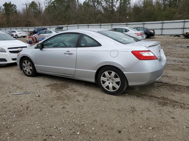 2HGFG12666H511618 - 2006 HONDA CIVIC LX SILVER photo 2