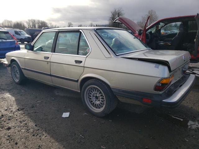 WBADK8309J9713236 - 1988 BMW 528 E AUTOMATIC BEIGE photo 2