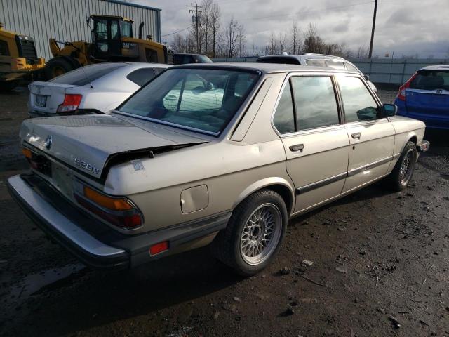 WBADK8309J9713236 - 1988 BMW 528 E AUTOMATIC BEIGE photo 3