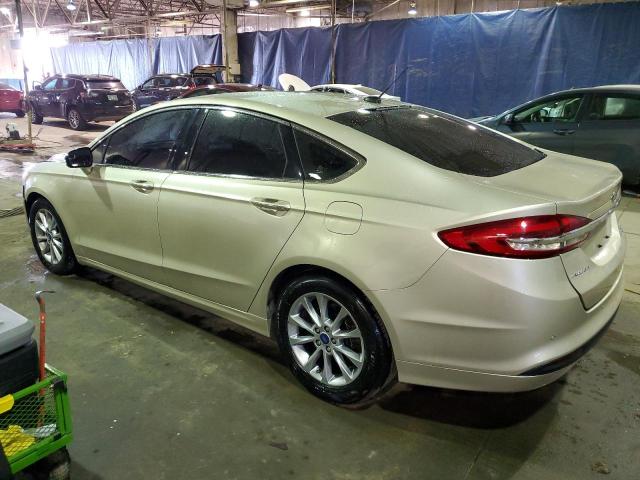 3FA6P0HD8HR396659 - 2017 FORD FUSION SE GOLD photo 2