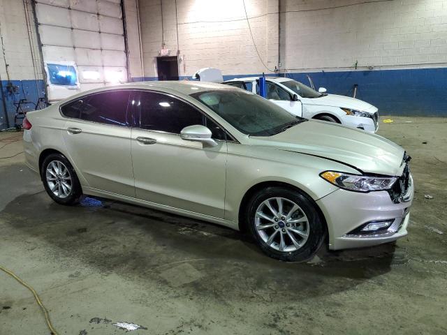 3FA6P0HD8HR396659 - 2017 FORD FUSION SE GOLD photo 4