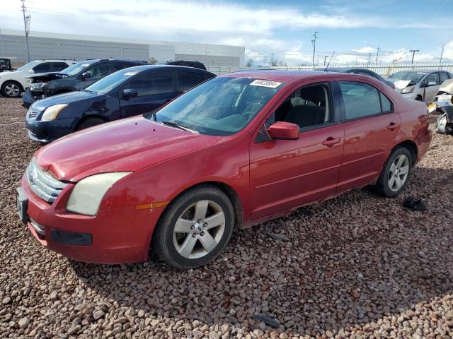 3FAHP07Z48R240737 - 2008 FORD FUSION SE RED photo 1