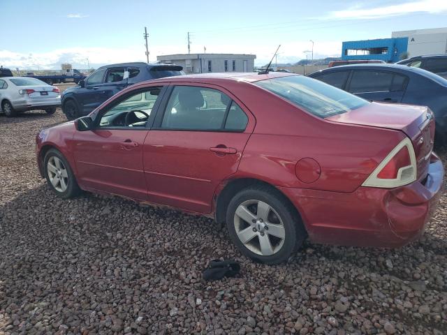 3FAHP07Z48R240737 - 2008 FORD FUSION SE RED photo 2