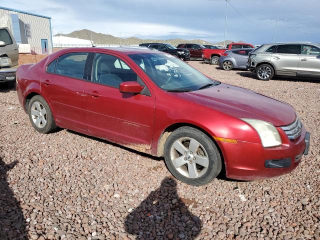 3FAHP07Z48R240737 - 2008 FORD FUSION SE RED photo 4