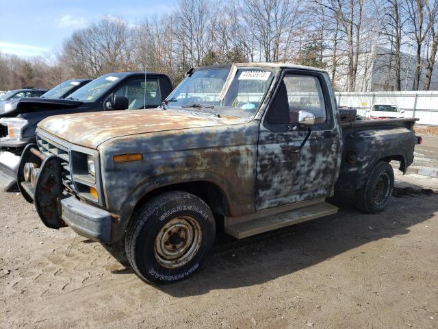 1FTDF15E1CLA17760 - 1982 FORD F-150 GRAY photo 1