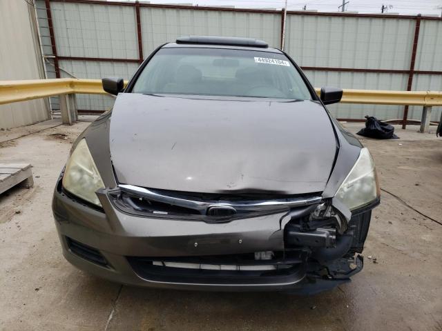 1HGCM66387A018578 - 2007 HONDA ACCORD LX GRAY photo 5