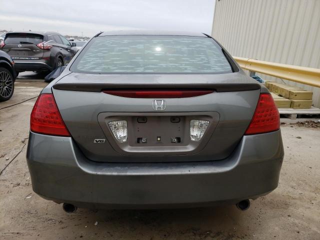 1HGCM66387A018578 - 2007 HONDA ACCORD LX GRAY photo 6