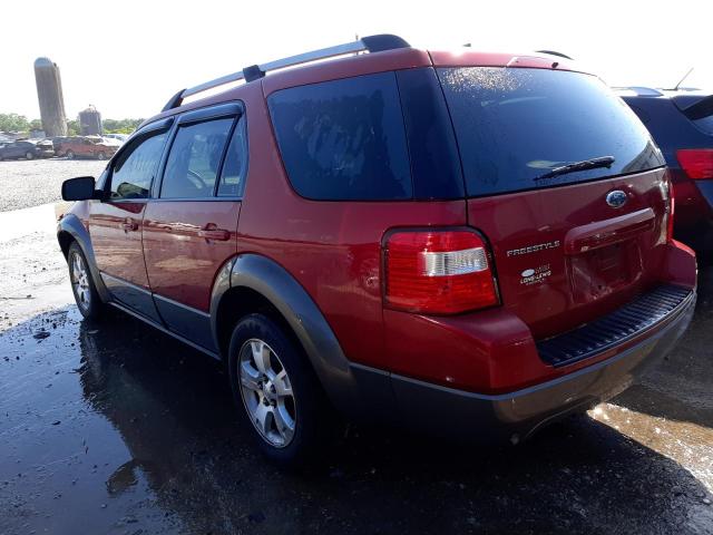 1FMDK02197GA07558 - 2007 FORD FREESTYLE SEL RED photo 3