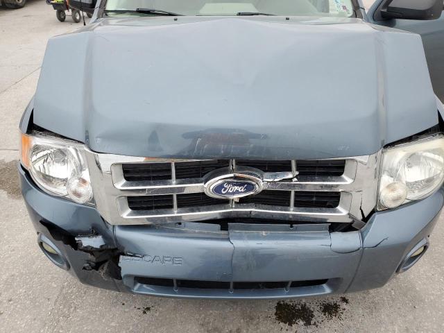 1FMCU0D71AKC65410 - 2010 FORD ESCAPE XLT BLUE photo 12