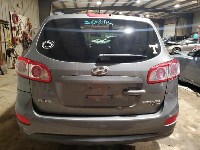 5NMSGDAB7AH406662 - 2010 HYUNDAI SANTA FE GLS SILVER photo 6