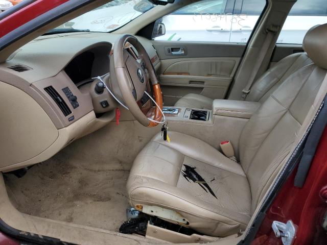 1G6DW677860198957 - 2006 CADILLAC STS BURGUNDY photo 7