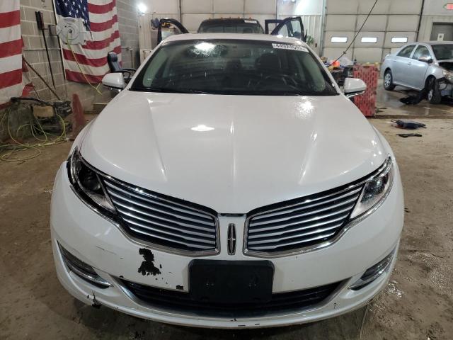 3LN6L2LU8DR826964 - 2013 LINCOLN MKZ HYBRID WHITE photo 5