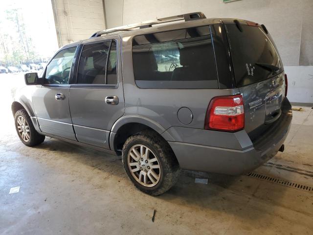 1FMJU1K52CEF09484 - 2012 FORD EXPEDITION LIMITED GRAY photo 2