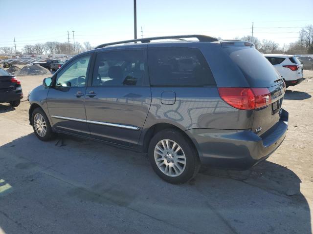 5TDBK22C78S018820 - 2008 TOYOTA SIENNA XLE GRAY photo 2