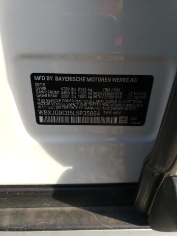 WBXJG9C05L5P35664 - 2020 BMW X1 XDRIVE28I WHITE photo 13