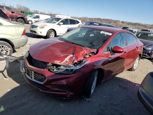 1G1BE5SM5H7166422 - 2017 CHEVROLET CRUZE LT RED photo 1