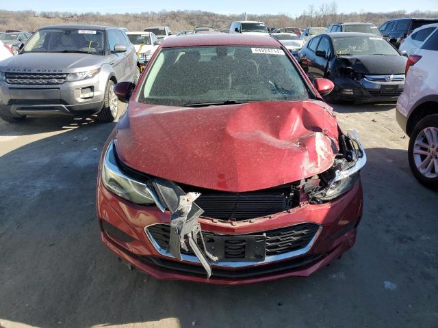 1G1BE5SM5H7166422 - 2017 CHEVROLET CRUZE LT RED photo 5