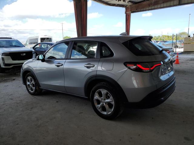 3CZRZ1H35PM738153 - 2023 HONDA HR-V LX SILVER photo 2