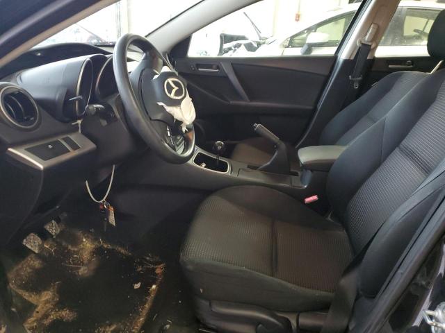 JM1BL1UF6C1637557 - 2012 MAZDA 3 I BLACK photo 7