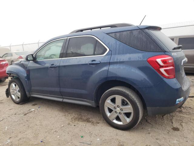 2GNALCEKXG6244626 - 2016 CHEVROLET EQUINOX LT BLUE photo 2