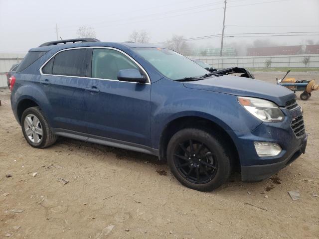 2GNALCEKXG6244626 - 2016 CHEVROLET EQUINOX LT BLUE photo 4