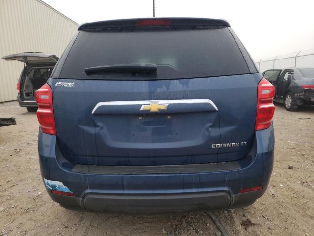 2GNALCEKXG6244626 - 2016 CHEVROLET EQUINOX LT BLUE photo 6