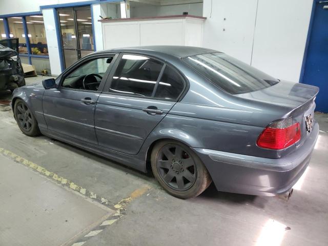 WBAEV33462KL69666 - 2002 BMW 3 SERIES I BLUE photo 2
