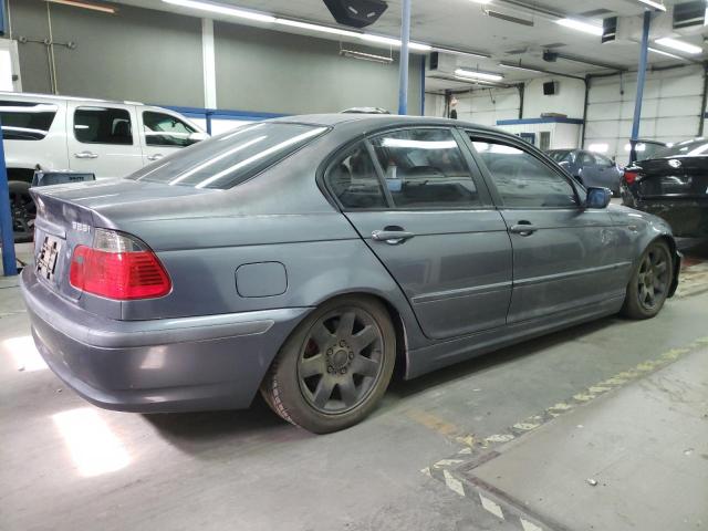 WBAEV33462KL69666 - 2002 BMW 3 SERIES I BLUE photo 3