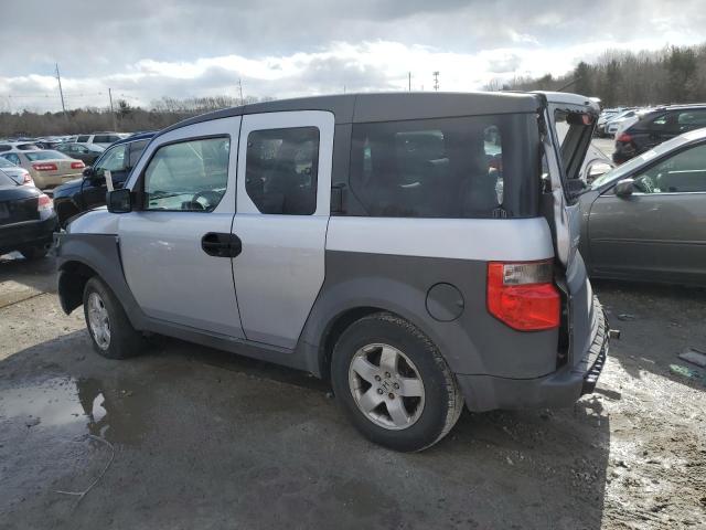 5J6YH28534L012861 - 2004 HONDA ELEMENT EX SILVER photo 2