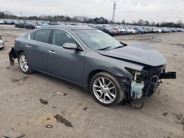 1N4AA5APXBC859971 - 2011 NISSAN MAXIMA S BLUE photo 4