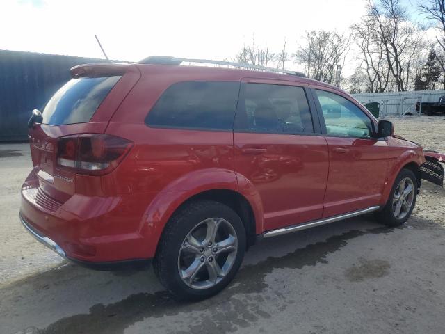 3C4PDDGG4HT575293 - 2017 DODGE JOURNEY CROSSROAD RED photo 3