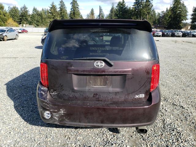 JTLKE50E391087679 - 2009 TOYOTA SCION XB 勃艮第红 照片 6