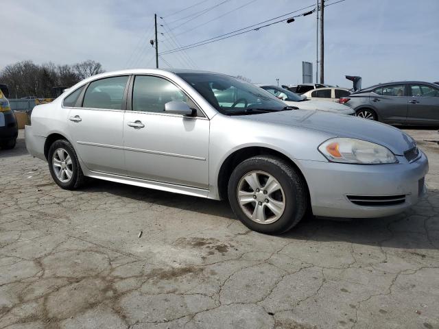 2G1WF5E3XC1249805 - 2012 CHEVROLET IMPALA LS SILVER photo 4