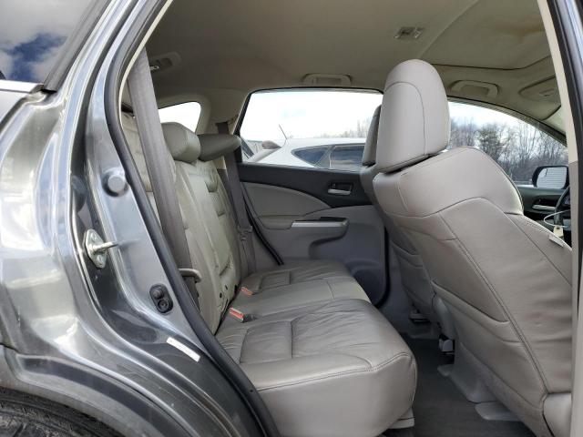 2HKRM4H70EH659856 - 2014 HONDA CR-V EXL GRAY photo 10