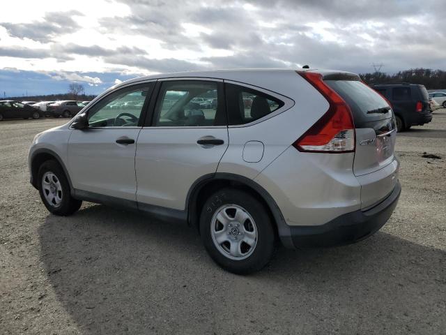 2HKRM4H33DH606516 - 2013 HONDA CR-V LX SILVER photo 2