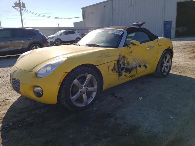 1G2MB35B17Y140386 - 2007 PONTIAC SOLSTICE YELLOW photo 1