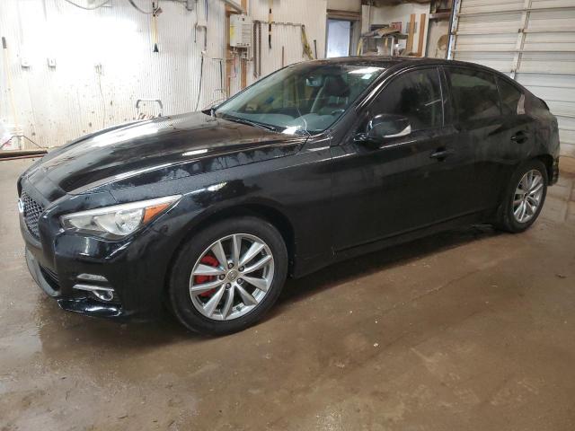 JN1BV7AR3EM688353 - 2014 INFINITI Q50 BASE BLACK photo 1