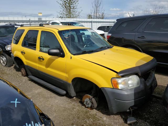 1FMCU93123KC98646 - 2003 FORD ESCAPE XLT YELLOW photo 4