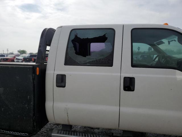 1FDXW46RX8EB35619 - 2008 FORD F450 SUPER DUTY WHITE photo 9