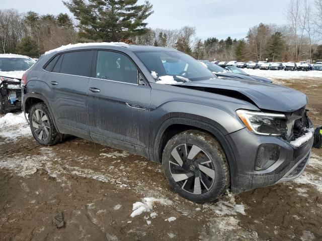 1V2WE2CAXRC229436 - 2024 VOLKSWAGEN ATLAS CROS SE Сірий фото 4