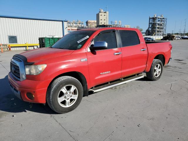 5TFEV58158X067150 - 2008 TOYOTA TUNDRA CREWMAX LIMITED RED photo 1