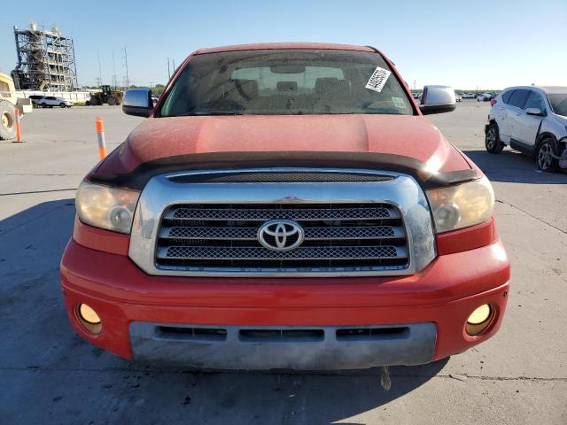 5TFEV58158X067150 - 2008 TOYOTA TUNDRA CREWMAX LIMITED RED photo 5